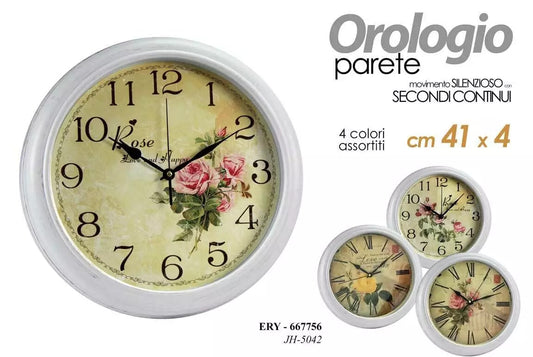 GICOS OROLOGIO DA PARETE BLUSH ROSE CM.41X4 COLORI ASSORTITI