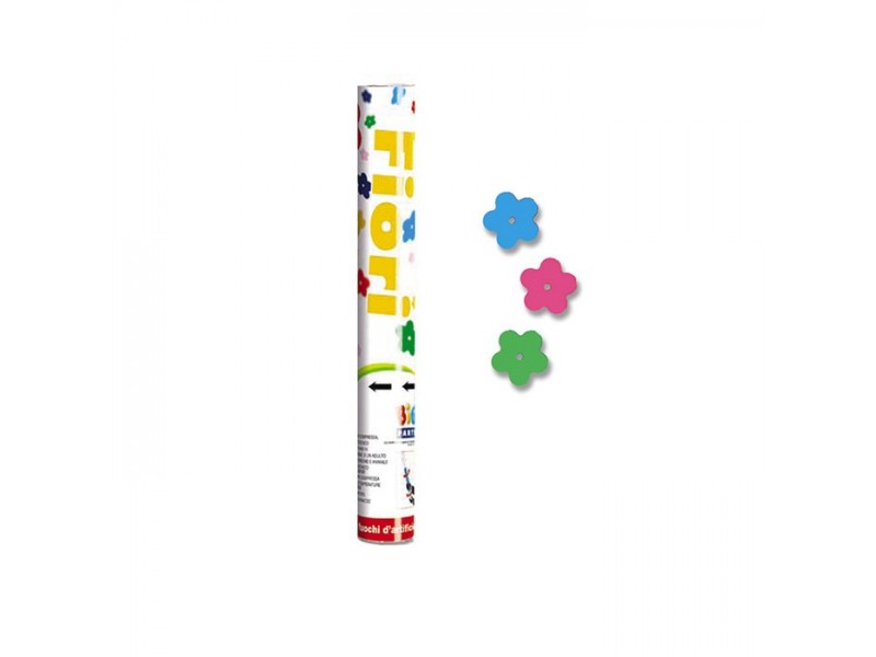 BIG PARTY POPPER 30CM FIORI ASSORTITI