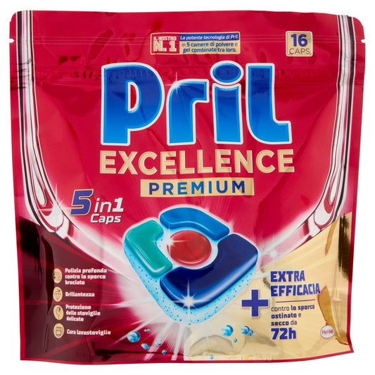 PRIL EXCELLENCE PREMIUM 5IN1 CAPS 16 CAPS