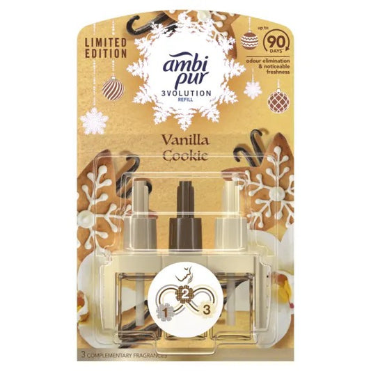AMBIPUR 3VOLUTION RICARICA 20ML EDIZIONE LIMITATA VANILLA COOKIE