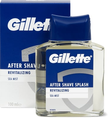 GILLETTE AFTERSHAVE SPLASH 100ML REVITALIZING SEA MIST