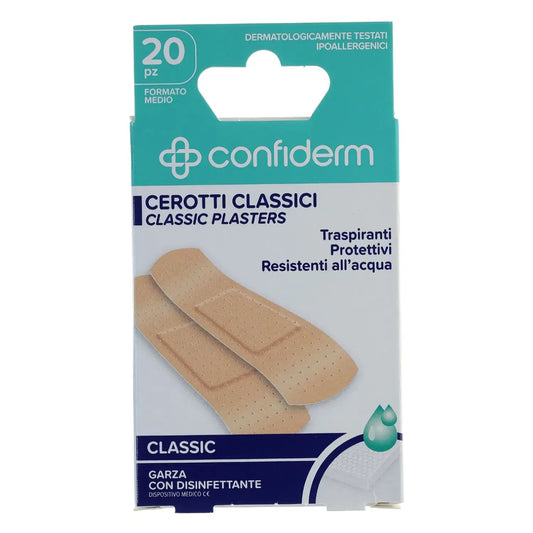 CONFIDERM CEROTTI CLASSICI 20PZ FORMATO MEDIO