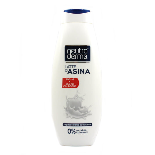 NEUTRODERMA BAGNOSCHIUMA 750ML ADDOLCENTE LATTE D'ASINA