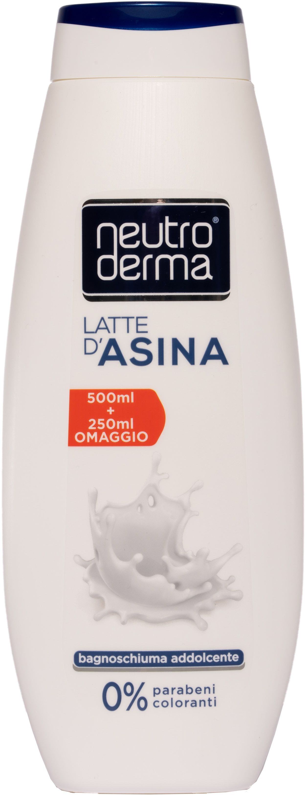 NEUTRODERMA BAGNOSCHIUMA 750ML ADDOLCENTE LATTE D'ASINA