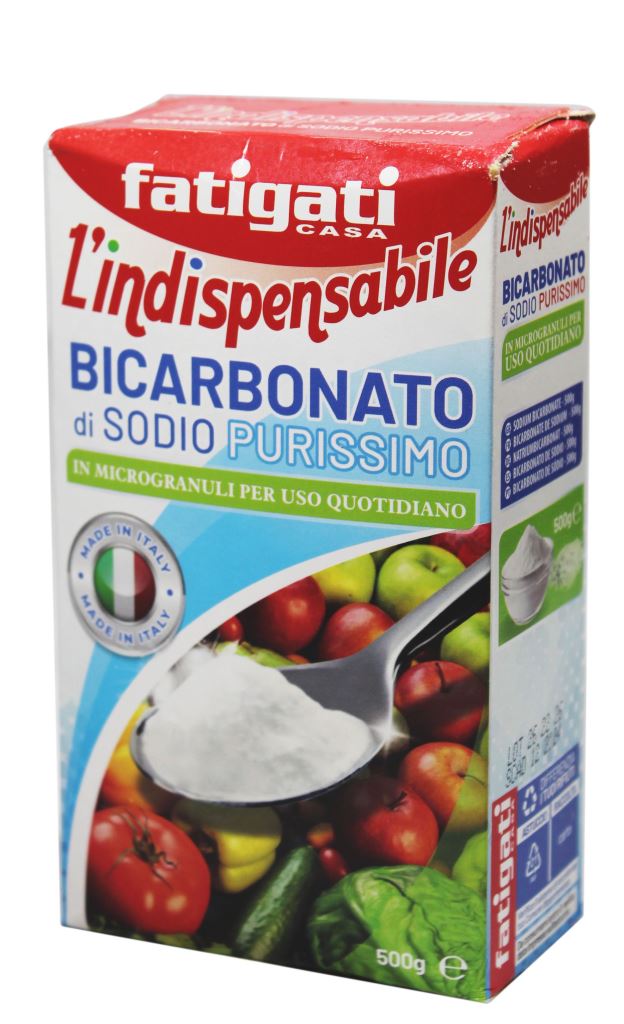 FATIGATI CASA L'INDISPENSABILE BICARBONATO DI SODIO PURISSIMO 500G