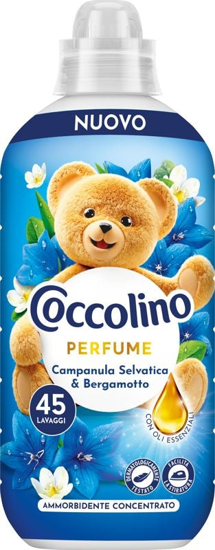 COCCOLINO AMMORBIDENTE CONCENTRATO 952ML 45LAV. PERFUME CAMPANULA SELVATICA & BERGAMOTTO
