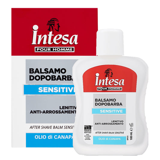 INTESA POUR HOMME BALSAMO DOPOBARBA 100ML SENSITIVE OLIO DI CANAPA
