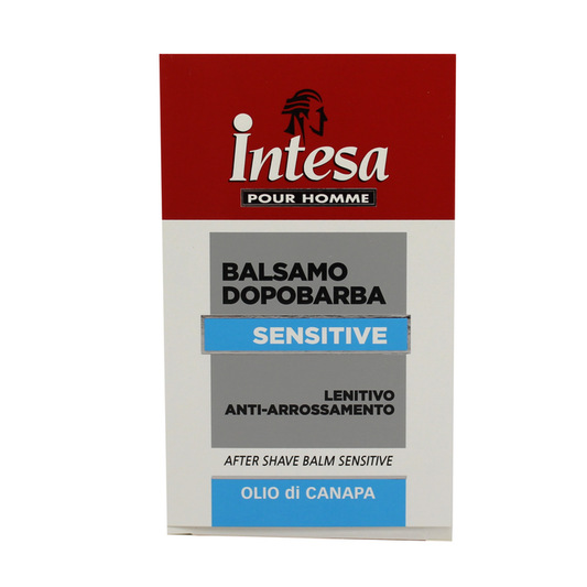 INTESA POUR HOMME BALSAMO DOPOBARBA 100ML SENSITIVE OLIO DI CANAPA