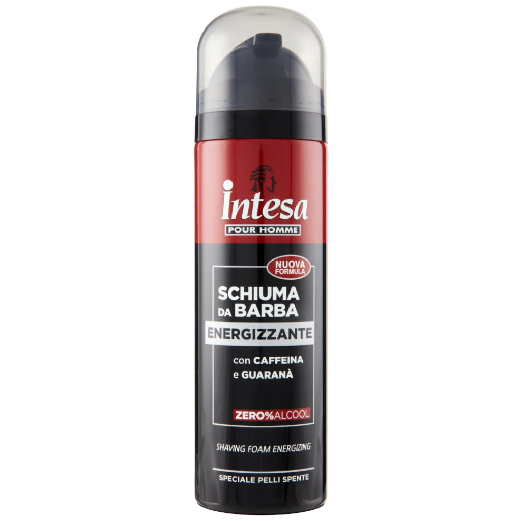 INTESA SCHIUMA DA BARBA 300ML ENERGIZZANTE CAFFEINA E GUARANA'