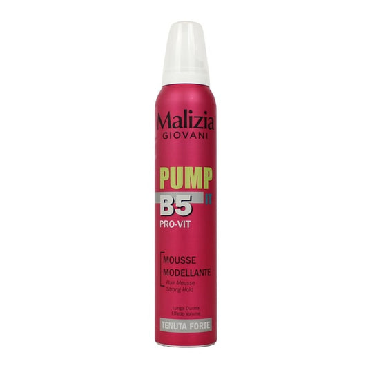 MALIZIA GIOVANI MOUSSE 200ML PUMP B5 PRO-VIT TENUTA FORTE