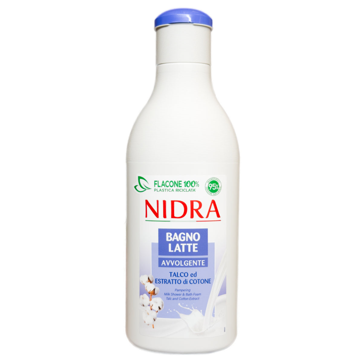 NIDRA BAGNOLATTE 750ML AVVOLGENTE TALCO ED ESTRATTO DI COTONE