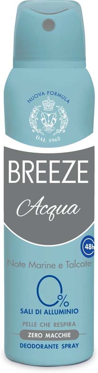 BREEZE DEO SPRAY 150ML ACQUA NOTE MARINE E TALCATE