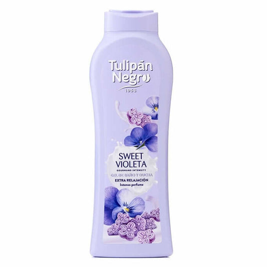 TULIPAN NEGRO GEL BAGNO DOCCIA 650ML SWEET VIOLETA