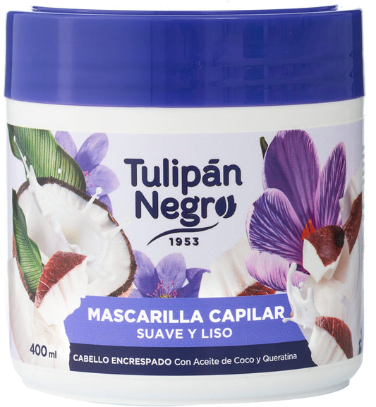 TULIPAN NEGRO MASCHERA CAPELLI 400ML MORBIDI E LISCI