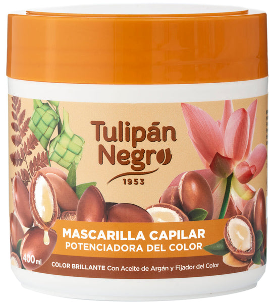 TULIPAN NEGRO MASCHERA CAPELLI 400ML ESALTATORE DEL COLORE