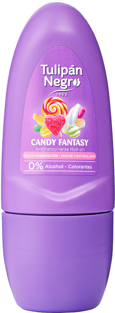 TULIPAN NEGRO DEO ROLL-ON 50ML CANDY FANTASY