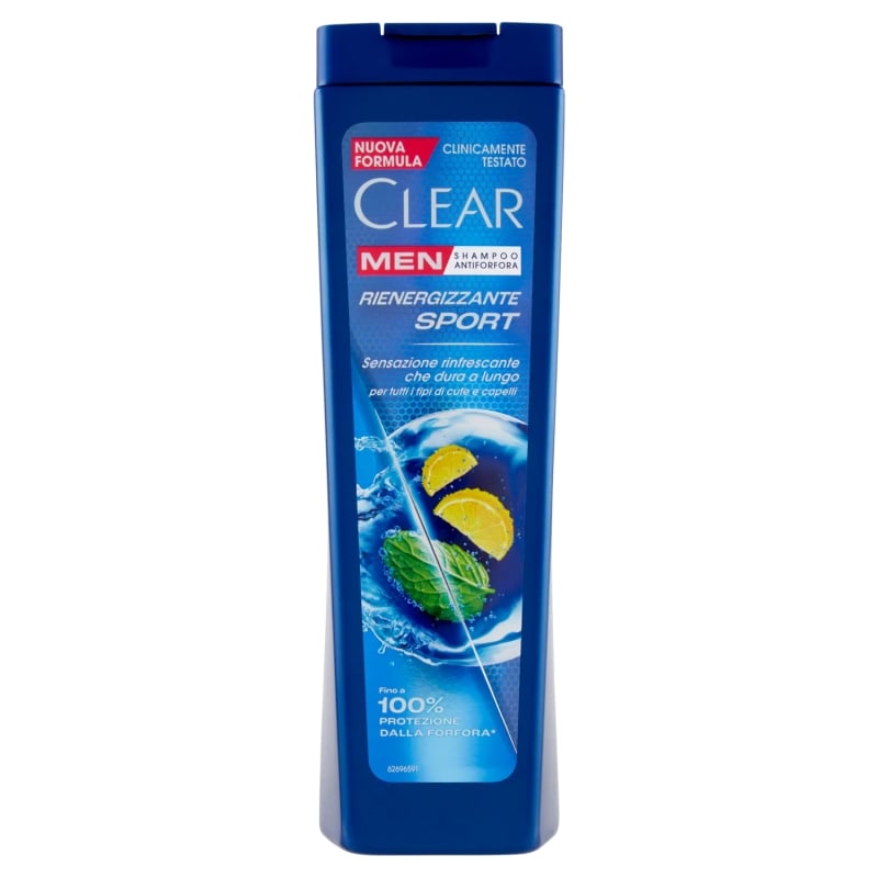 CLEAR MEN SHAMPOO 225ML ANTIFORFORA RIENERGIZZANTE SPORT