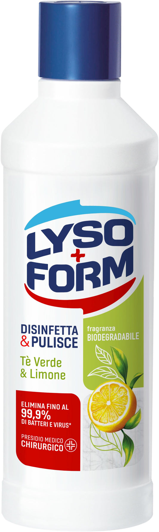 LYSOFORM DISINFETTA & PULISCE 1100ML TE' VERDE & LIMONE