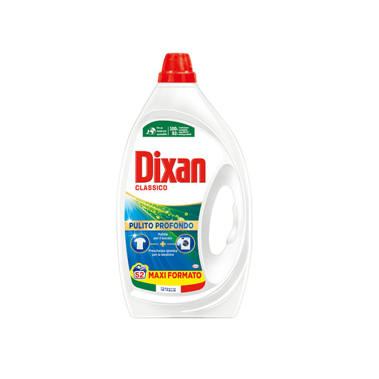DIXAN LAVATRICE LIQUIDO 2,340L 52LAV. CLASSICO PULITO PROFONDO