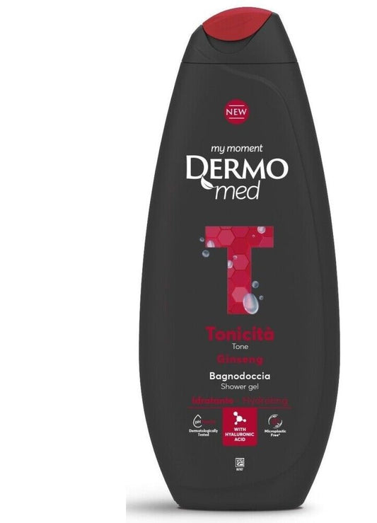 DERMOMED BAGNODOCCIA 650ML TONICITA' GINSENG