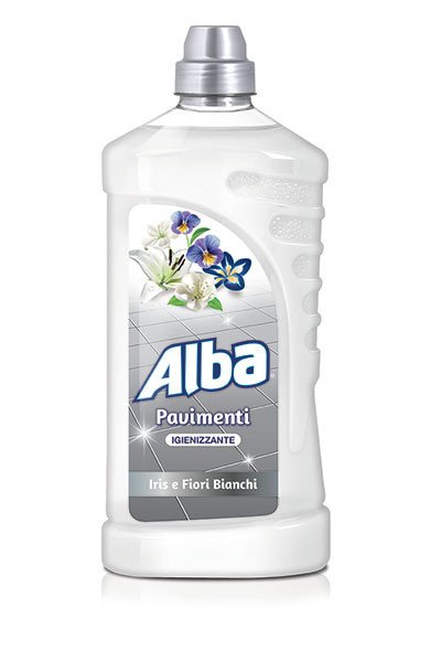 ALBA PAVIMENTI 1L IRIS E FIORI BIANCHI