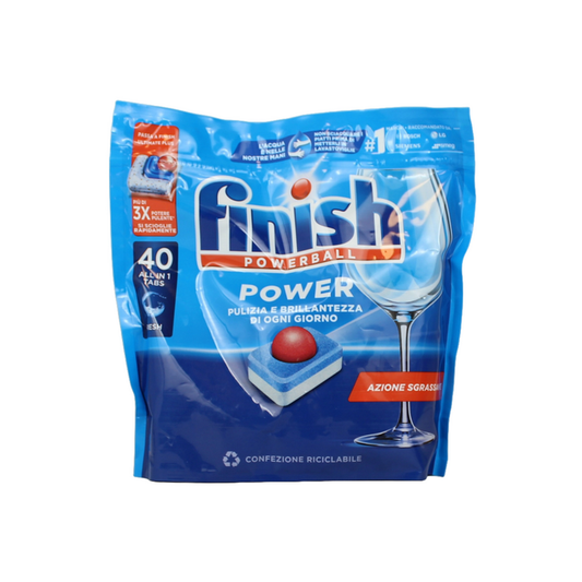 FINISH POWERBALL POWER ALL IN 1 X40 TABS AZIONE SGRASSANTE