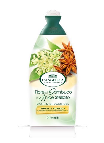 L'ANGELICA BAGNODOCCIA 500ML FIORE DI SAMBUCO E ANICE STELLATO