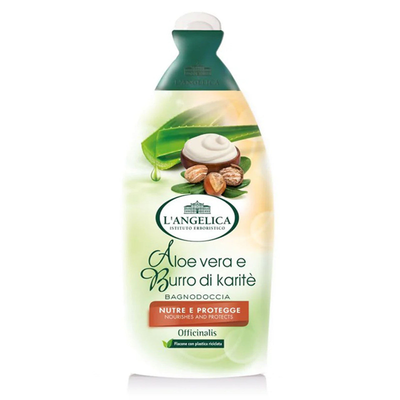 L'ANGELICA BAGNODOCCIA 500ML ALOE VERA E BURRO DI KARITE'