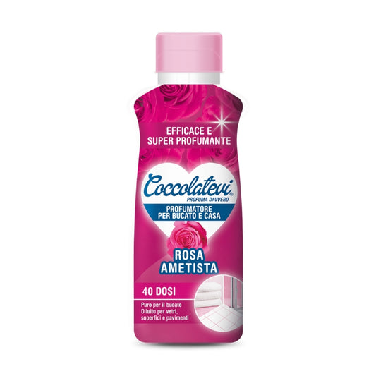 COCCOLATEVI PROFUMATORE PER BUCATO E CASA 250ML 40 DOSI ROSA AMETISTA