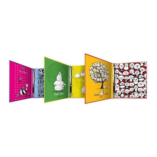RAGGIO RACCOGLITORE 4 ANELLI COMICS D30 COLORI ASSORTITI