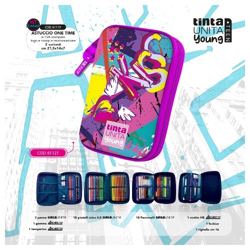 TINTA UNITA TEEN ASTUCCIO ONE TIME KISS ART.61121