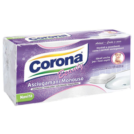 CORONA BEAUTY ASCIUGAMANI MONOUSO CM.68X34 50PZ