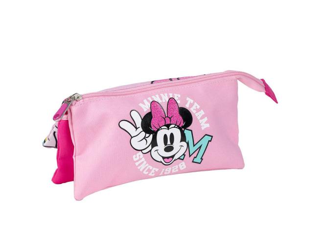 CERDA' ASTUCCIO BUSTINA TRIPLO SCOMPARTO DISNEY MINNIE REF.2700001143