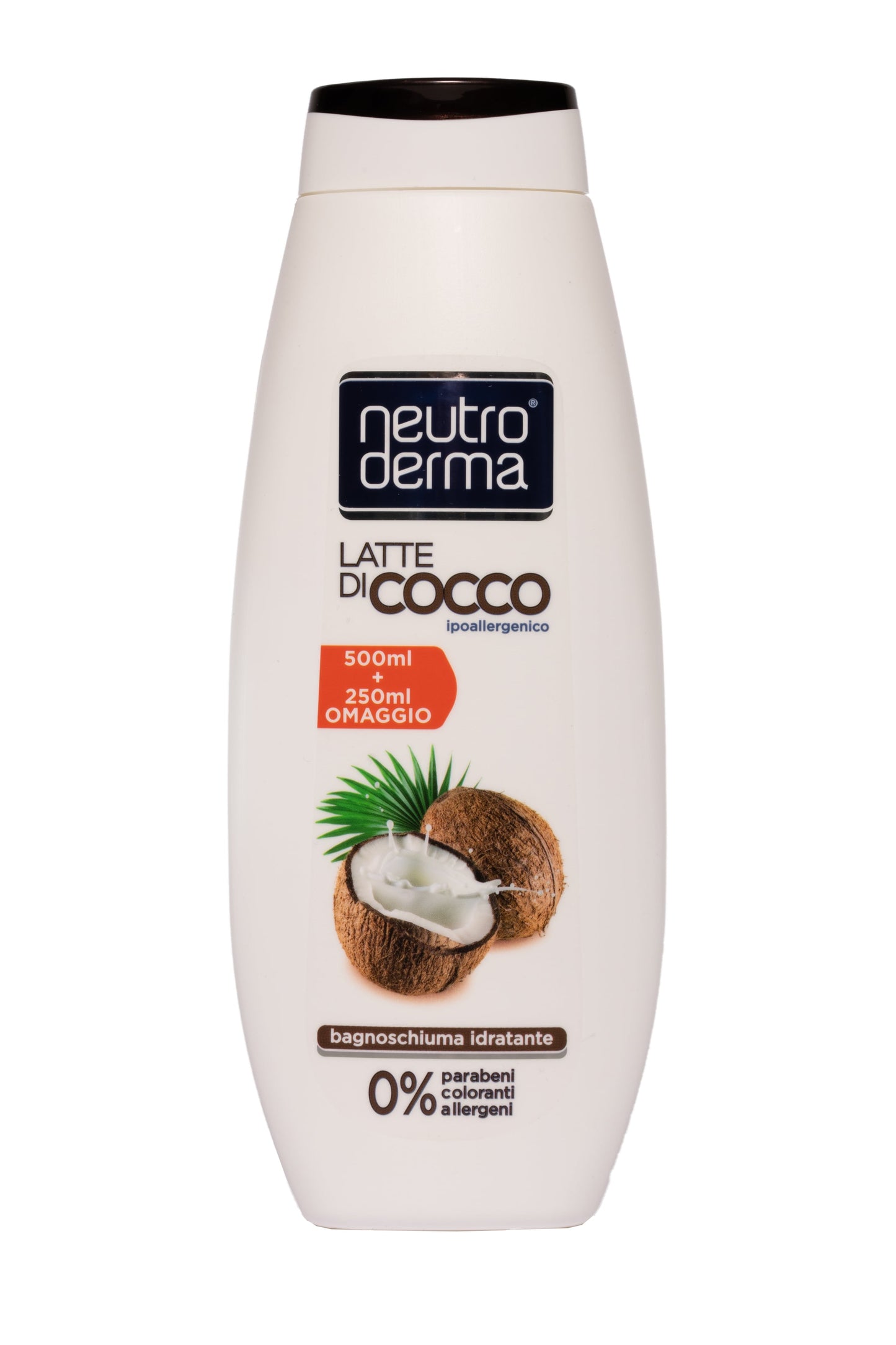 NEUTRODERMA BAGNOSCHIUMA 750ML IDRATANTE LATTE DI COCCO