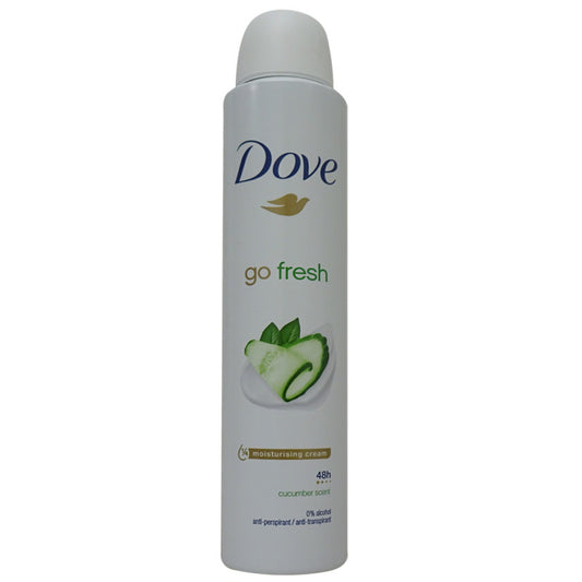 DOVE DEO SPRAY 200ML GO FRESH CUCUMBER SCENT 48H