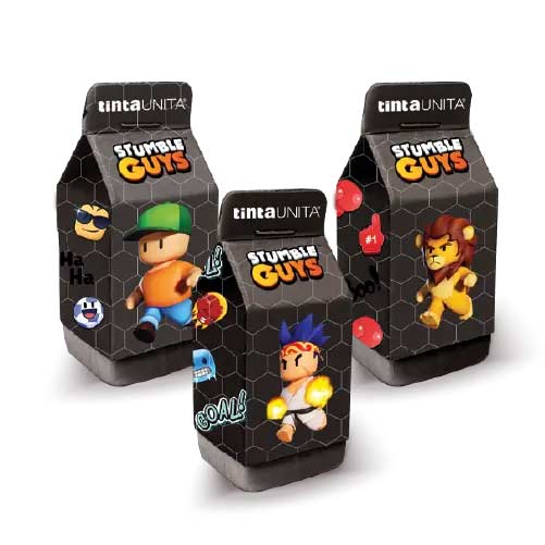TINTA UNITA STUMBLE GUYS SET 3 GOMME ART.60984 ASSORTITO