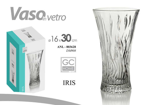 GICOS VASO IN VETRO CM.16X30