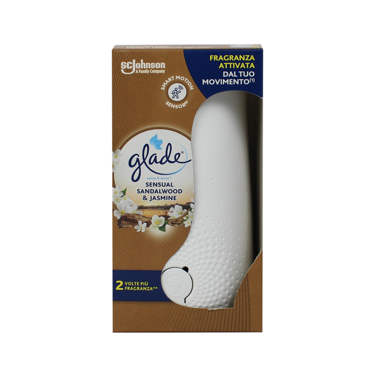 GLADE SENSE & SPRAY KIT SENSUAL SANDALWOOD & JASMINE