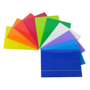 CARDEA ISEO CARTELLA 3 LEMBI CON ELASTICO A4 COLORI ASSORTITI