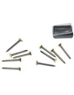 PRONTY CHIODINI ACCIAIO TESTA OTTONATA 25MM 15PZ