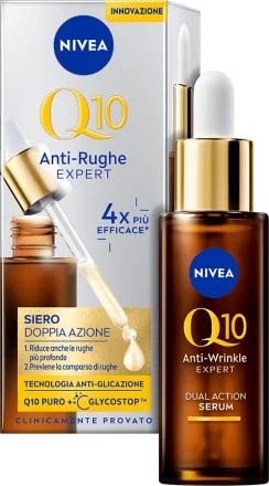 NIVEA Q10 ANTI-RUGHE EXPERT SIERO DOPPIA AZIONE 30ML Q10 PURO + GLYCOSTOP