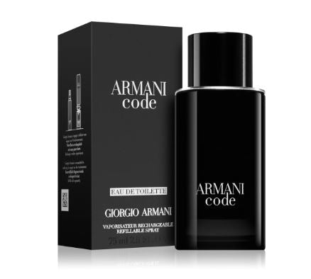 GIORGIO ARMANI CODE POUR HOMME EDT 75ML VAPO RICARICABILE