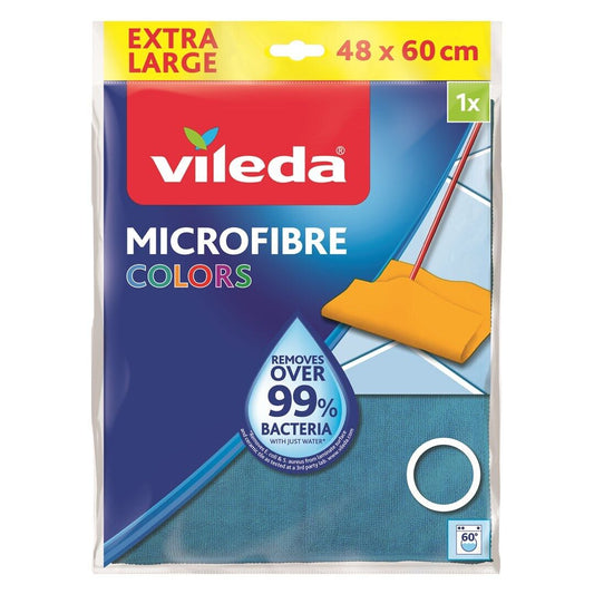 VILEDA MICROFIBRE COLORS CM.48X60 EXTRA LARGE