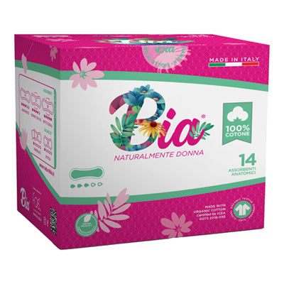 MORBIDEA BIA ASSORBENTI 100% COTONE X14 ANATOMICI