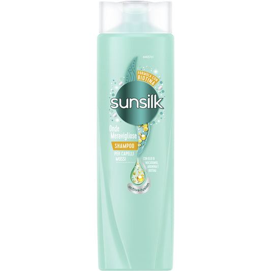 SUNSILK SHAMPOO 250ML ONDE MERAVIGLIOSE PER CAPELLI MOSSI