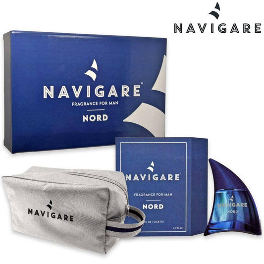 NAVIGARE NORD CONFEZIONE EDT 80ML+BORSELLO