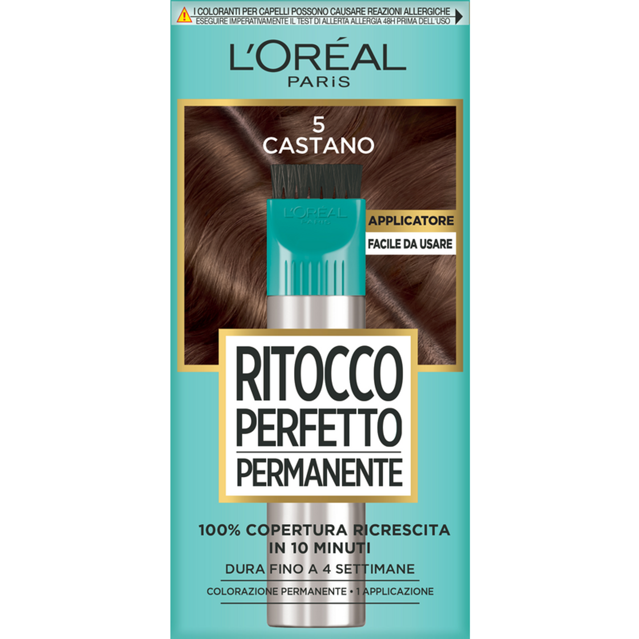 L'OREAL RITOCCO PERFETTO PERMANENTE CON APPLICATORE 5 CASTANO