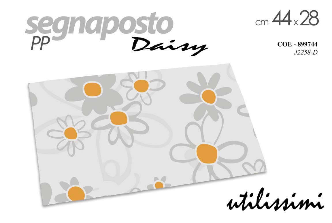 GICOS TOVAGLIETTA SEGNAPOSTO PP DAISY CM.44X28