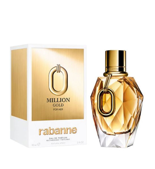 PACO RABANNE MILLION GOLD FOR HER EDP 90ML RICARICABILE