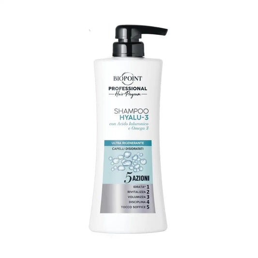 BIOPOINT SHAMPOO 400ML HYALU-3 ULTRA RIGENERANTE CAPELLI DISIDRATATI